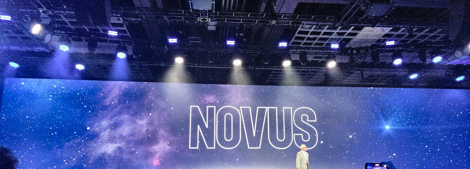 NOVUS on the big stage.